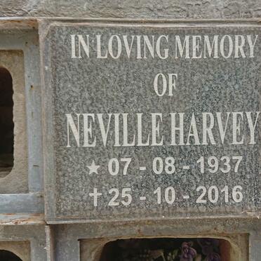 HARVEY Neville 1937-2016