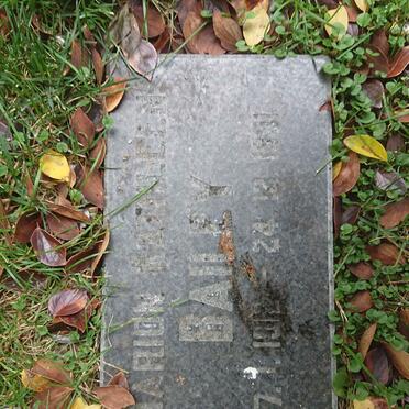 BAILEY Marion Kathleen 1912-1991