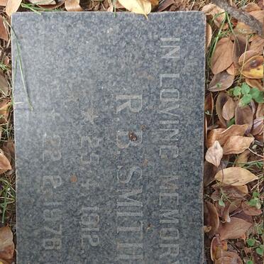 SMITH R.B. 1912-1976