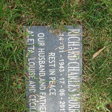 MORRIS Richard Charles 1943-2017