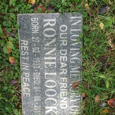 LOOCK Ronnie 1933-2011