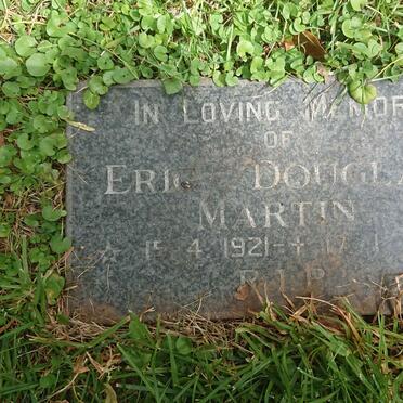 MARTIN Eric Douglas 1921-1991