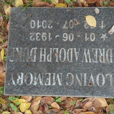 DUKE Andrew Adolph 1932-2010