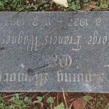 WAGNER George Francis 1927-1998