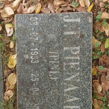 PIENAAR J.T. 1953-20?1