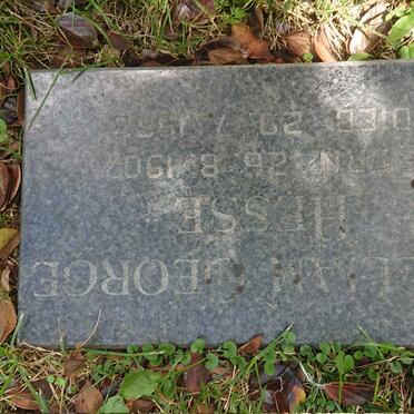 HESSE William George 1907-1983