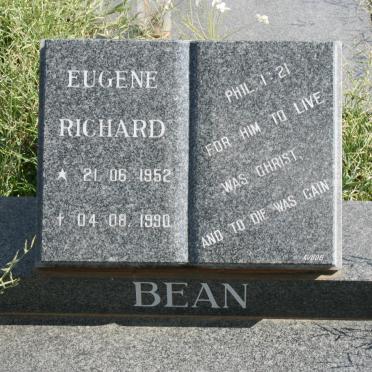 BEAN Eugene Richard 1952-1990