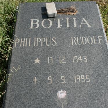 BOTHA Philippus Rudolf 1943-1995