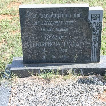 BOTHA Lourencia Lydia 1925-1994
