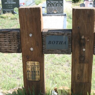 BOTHA Floris 1928-200?