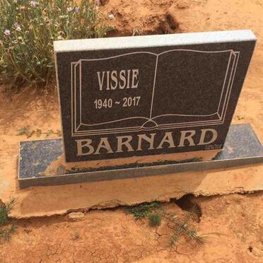 BARNARD Vissie 1940-2017