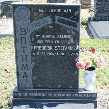 BOTHMA Frederik Stefanus 1964-2000