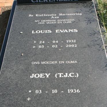 CIERENBERG Louis Evans 1932-2002 &amp; T.J.C. 1936-