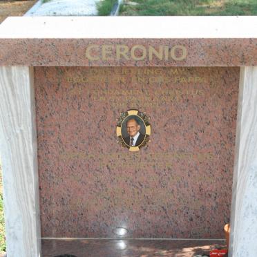 CERONIO Gerhardus Cornelius Potgieter 1937-2002