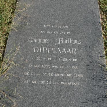 DIPPENAAR Johannes Marthinus 1939-1988