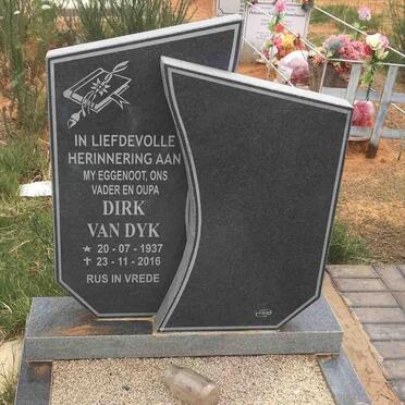 DYK Dirk, van 1937-2016