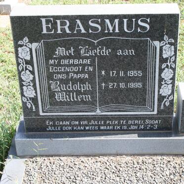 ERASMUS Rudolph Willem 1955-1995