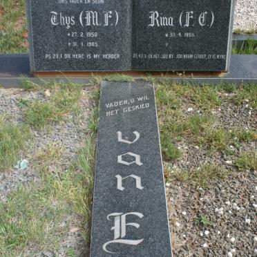 ECK M.F., van 1950-1985 &amp; F.C. 1956-