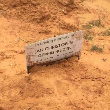 GERMISHUIZEN Jan Christoffel 1961-2018