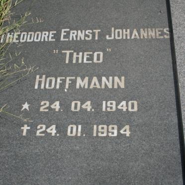 HOFFMANN Theodore Ernst Johannes 1940-1994