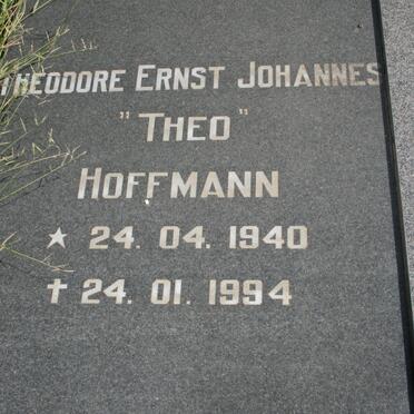 HOFFMANN Theodore Ernst Johannes 1940-1994
