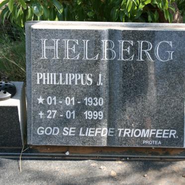 HELBERG Phillippus J. 1930-1999