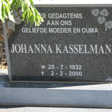 KASSELMAN Johanna 1932-2000