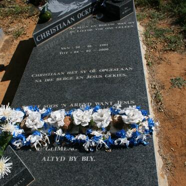LOUW Christiaan Ockert 1981-2000