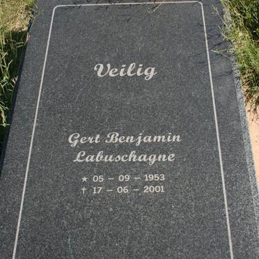 LABUSCHAGNE Gert Benjamin 1953-2001