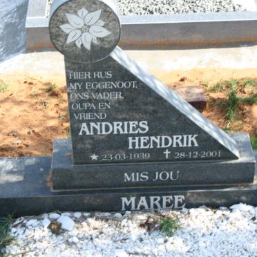 MAREE Andries Hendrik 1939-2001