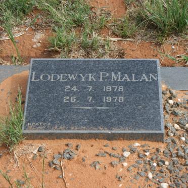 MALAN Lodewyk P. 1978-1978