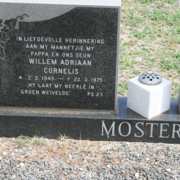 MOSTERT Willem Adriaan Cornelis 1945-1975