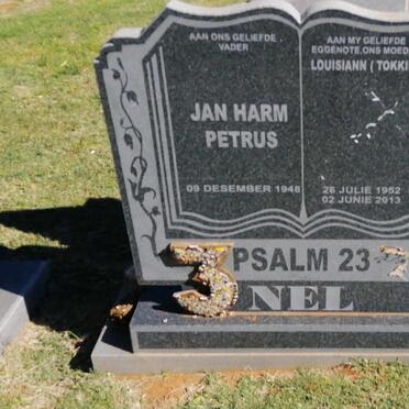 NEL Jan Harm Petrus 1948- &amp; Louisiann 1952-2013
