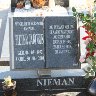 NIEMAN Pieter Jakobus 1952-2004