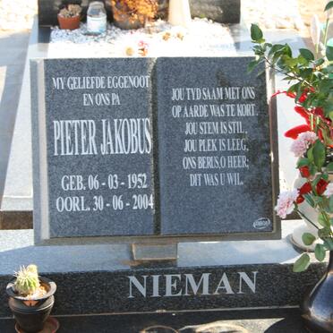 NIEMAN Pieter Jakobus 1952-2004