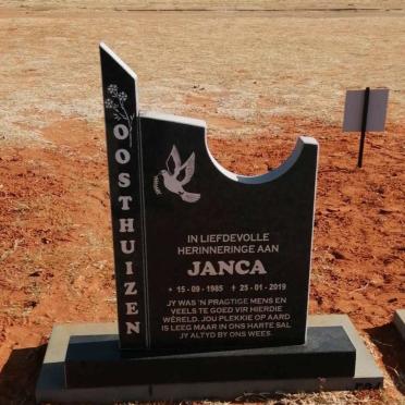 OOSTHUIZEN Janca 1985-2019
