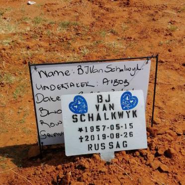 SCHALKWYK B.J., van 1957-2019