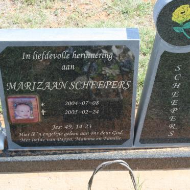 SCHEEPERS Marizaan 2004-2005