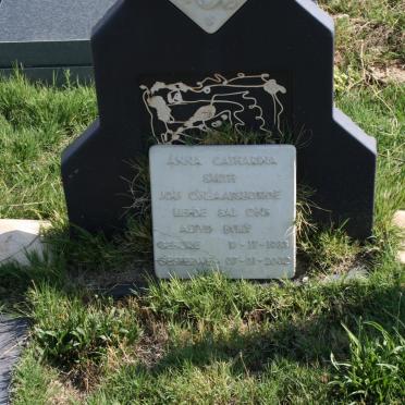 SMITH Anna Catharina 1933-2002