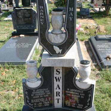 SWART Barend J.P. 1918-1998 &amp; May V. 1925-2005