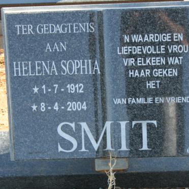 SMIT Helena Sophia 1912-2004