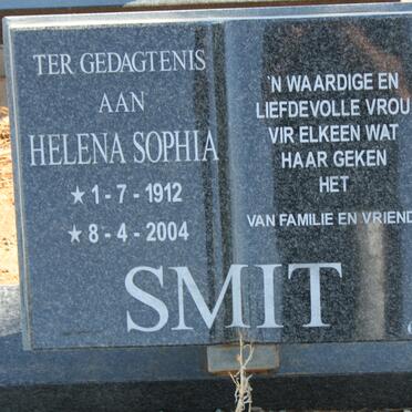 SMIT Helena Sophia 1912-2004