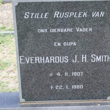 SMITH Everhardus J.H. 1907-1980