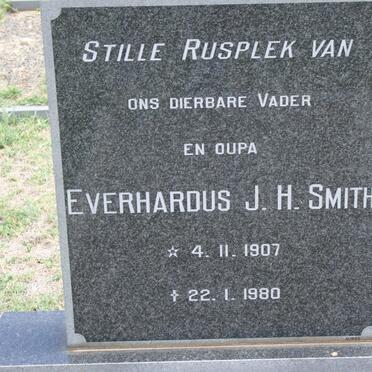 SMITH Everhardus J.H. 1907-1980