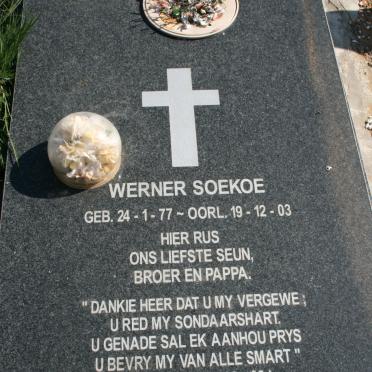 SOEKOE Werner 1977-2003