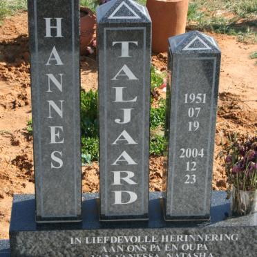 TALJAARD Hannes 1951-2004