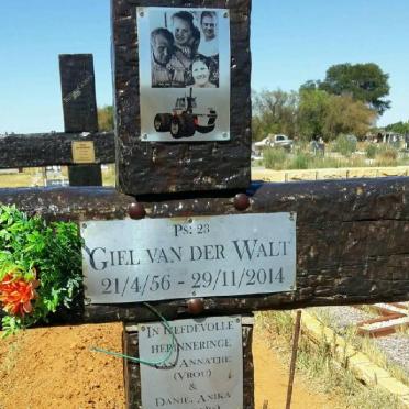 WALT Giel, van der 1956-2014
