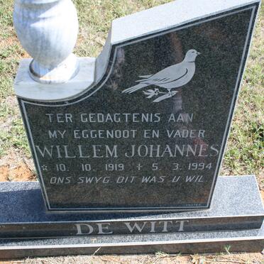 WITT Willem Johannes, de 1919-1994