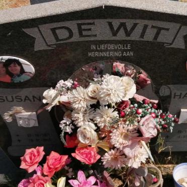 WIT Susan, de 1971-2015 :: WIT Hanlie, de 1999-2015