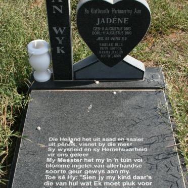 WYK Jadene, van 2003-2003